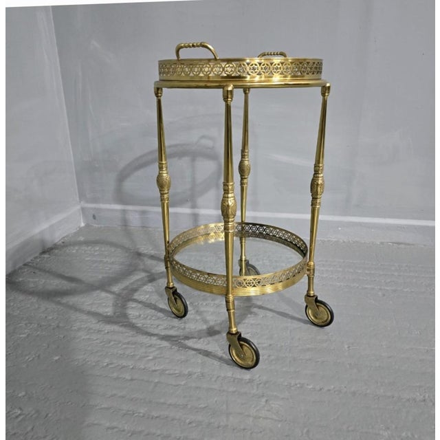 French Two-Tier Trolley, 1930 For Sale - Image 3 of 8