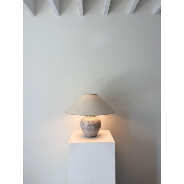 20th Century Postmodern Ceramic Table Lamp, Italy, 1980s For Sale - Image 4 of 15