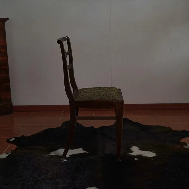 Vintage Side Chair in Wood For Sale - Image 6 of 11