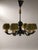Model 10785 Chandelier in Patinated Metal by Harald Notini for Böhlmarks, Sweden, 1930s For Sale - Image 14 of 15