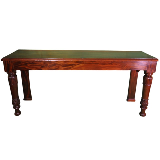 Regency Style Mahogany Hall Table, 1810 For Sale - Image 9 of 9