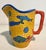Mid-Century Modern Mid 20th Century Mid Centruy Modern Vietri Nettuno Italian Mosaic Coral and Fish Decorative Dining Accessories - A 4 Piece Set For Sale - Image 3 of 10