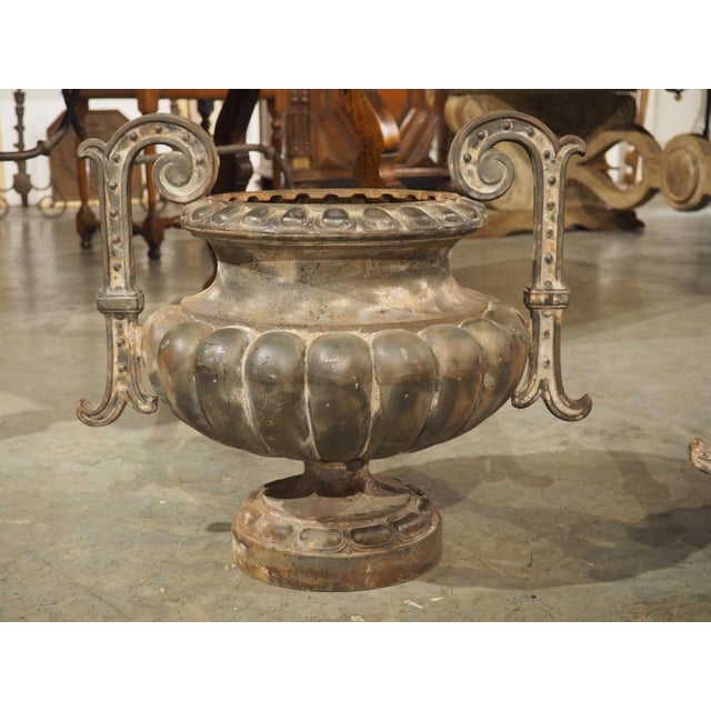 Pair of 19th Century Alfred Corneau Stamped Cast Iron Pots From France, “No. 2” For Sale - Image 17 of 18
