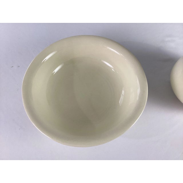 Ceramic Vintage McCoy Water Pitcher and Basin Bowl Set- 2 Pieces For Sale - Image 7 of 12