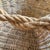 Tan Large Mid-20th Century Rustic European Rope Handled Basket For Sale - Image 8 of 12