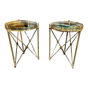 Pair of Jansen Manner Side Tables