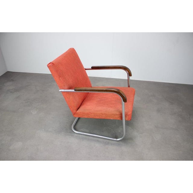Bauhaus B36P Armchair by Anton Lorenz, Former Czechoslovakia, 1930s For Sale - Image 12 of 15