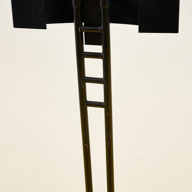 Vintage Standing Coat Hanger in Metal For Sale - Image 6 of 8