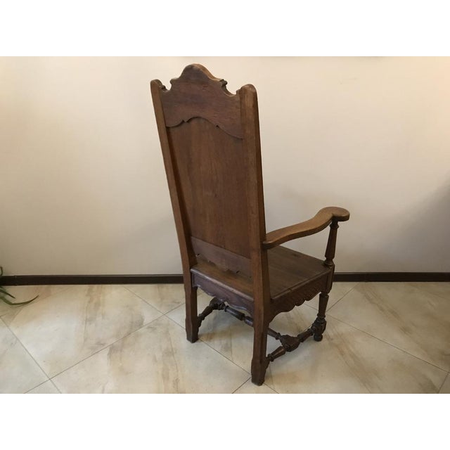 19th Century Renaissance Throne Chairs For Sale - Image 16 of 18