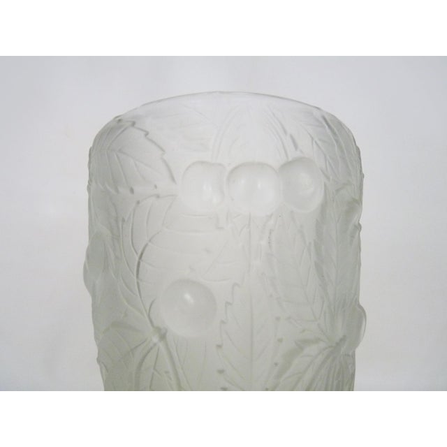 1970s Vintage Crystal Vase, 1970s For Sale - Image 5 of 9