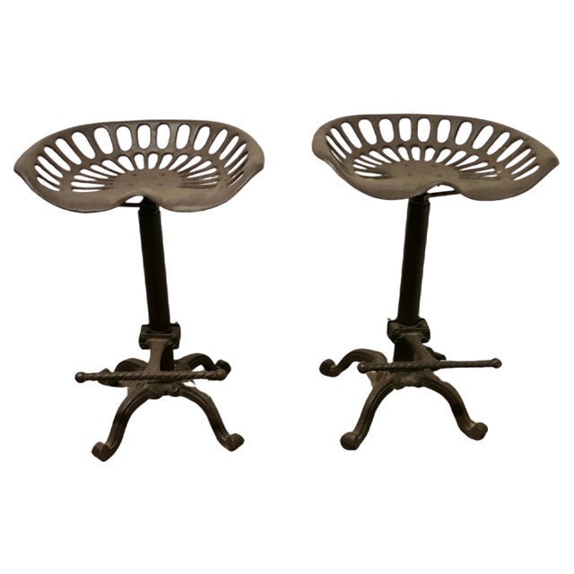 Bar High Stools, 1960, Set of 2 For Sale