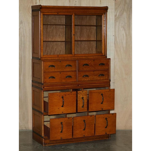 Haberdashery Filing Bookcase from Globe Wernicke For Sale - Image 9 of 18