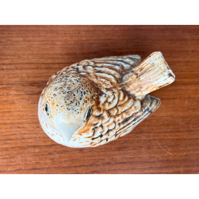 Mid-Century Modern Danish Studio Pottery Bird Figurines by Poul Hauch Carlsen, 1960s, Set of 2 For Sale - Image 16 of 18