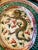 Chinese 1970s Chinese Famille Rose Porcelain Dragon Dish With Reticulated Edge For Sale - Image 3 of 11