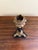 Metal Tall Neoclassical Grand Tour Lion-Paw Taper Candlestick For Sale - Image 7 of 9