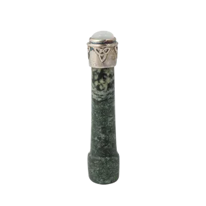 European Art Nouveau Silver Mounted Pesltle