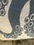 2000's Blue Octopus Linen Cushions P/2 For Sale - Image 10 of 11