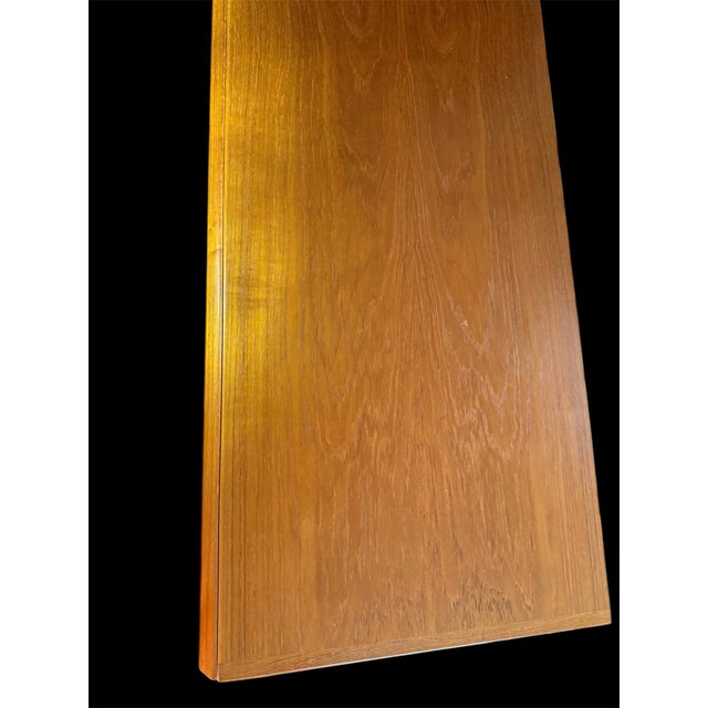 Vitré of Denmark 1970s Danish Teak Long Chest Vitre of Denmark For Sale - Image 4 of 12