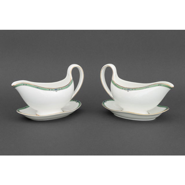 Wedgwood "Jade" Pattern Bone China Partial Dinnerware Service, 82 For Sale - Image 10 of 13