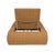 Metal Century Furniture Poolside Wicker Reclining Chaise Lounge For Sale - Image 7 of 9