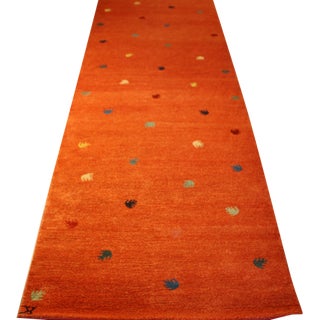 Gabbeh Hall Runner - 3' x 13' For Sale