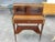 Burnt Umber Antique French Louis XVI-Style Writing Table For Sale - Image 8 of 11