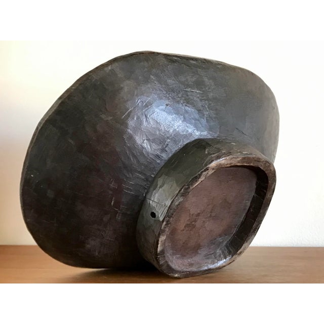 Vintage Mid 20th Century Zulu Carved Wooden Meat Platter For Sale - Image 12 of 13