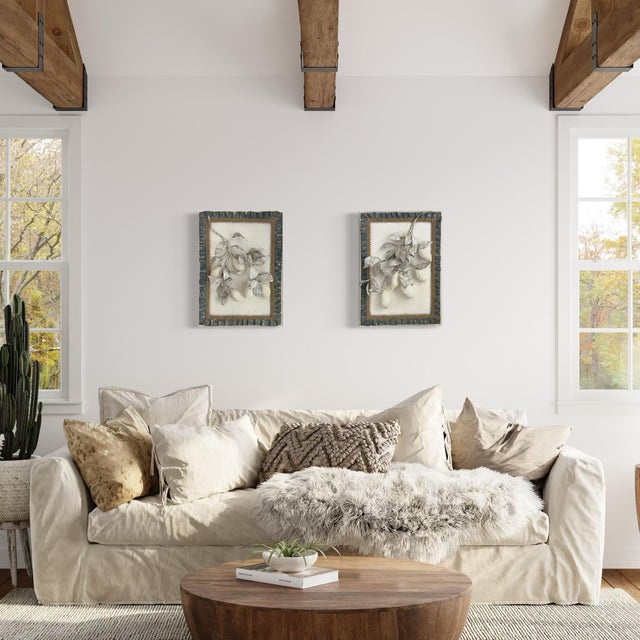 Paper Mache Framed Lemons Wall Hanging For Sale In West Palm - Image 6 of 6