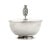 Being offered is a sterling silver salt cellar with the original lid. The finial on the lid is an acorn. An acorn...