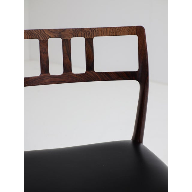 Model 79 Chairs in Rosewood by Niels Otto Møller for J.L. Møllers, 1960s, Set of 6 For Sale - Image 4 of 18
