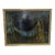 1970s Framed Painting of a Peacock at Moonlight, Signed For Sale