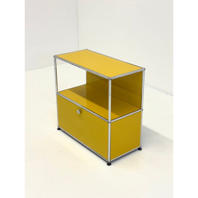 Metal Yellow Cabinet from USM Haller, 1990s For Sale - Image 7 of 15