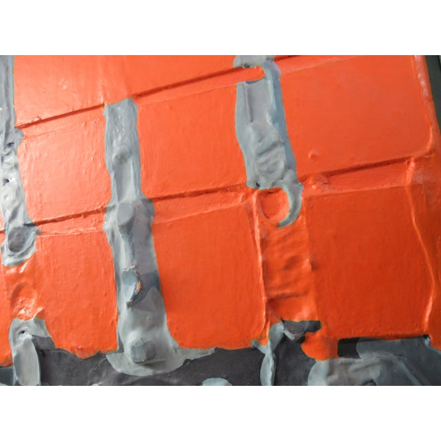 Ursula Stock, Sculptural Painting, 1967, Wood & Plaster For Sale - Image 4 of 8