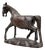 Antique Wooden Horse Decoration, Japan, 1920s For Sale