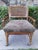 1970s Vintage Wheeled Cane Back Chair For Sale - Image 13 of 13