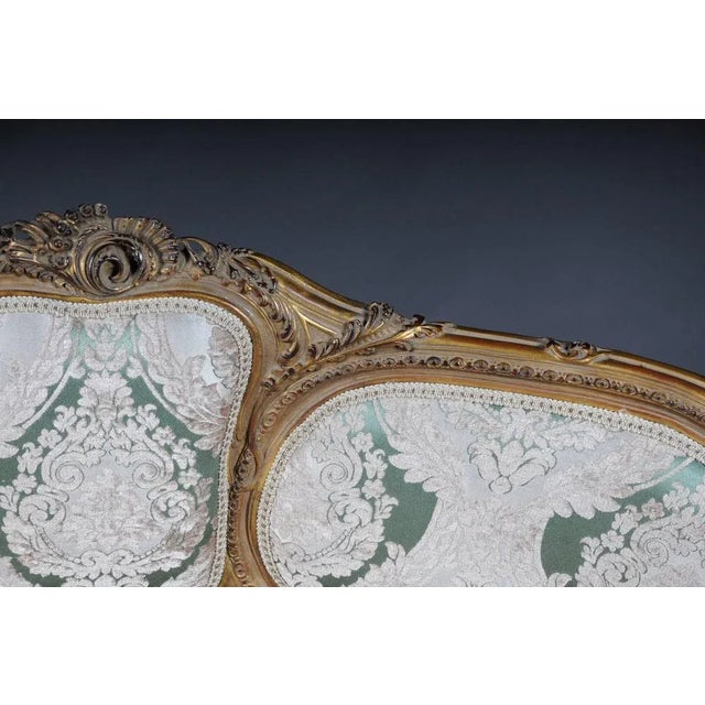 French Louis XV Sofa For Sale - Image 4 of 11