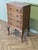 4 Drawer Walnut Chest of Drawers on Neat Cabriole Legs, 1940 For Sale - Image 6 of 7