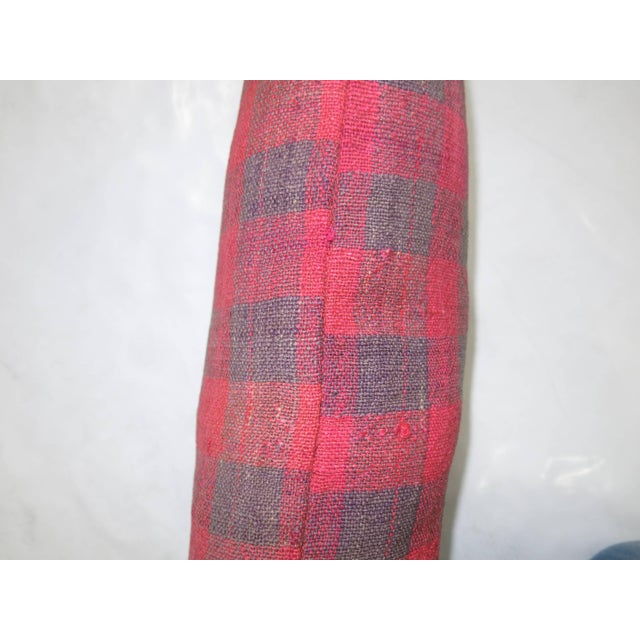 Mid-Century Modern Textile Fabric Pillow For Sale - Image 3 of 6