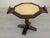 Vintage Octagonal Table with Drawers and Brass Top, 1920s For Sale - Image 10 of 18