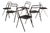 Clio Chairs by Giorgio Cattelan for Cidue, 1970s, Set of 6 For Sale