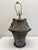A substantial 1987 ceramic table lamp by Bon Art featuring a sculptural urn silhouette inspired by traditional...