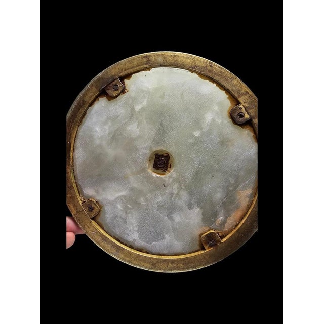 Gilded Bronze Agate and Algerian Onyx Centerpiece attributed to Eugène Cornu, 1890s For Sale - Image 12 of 18
