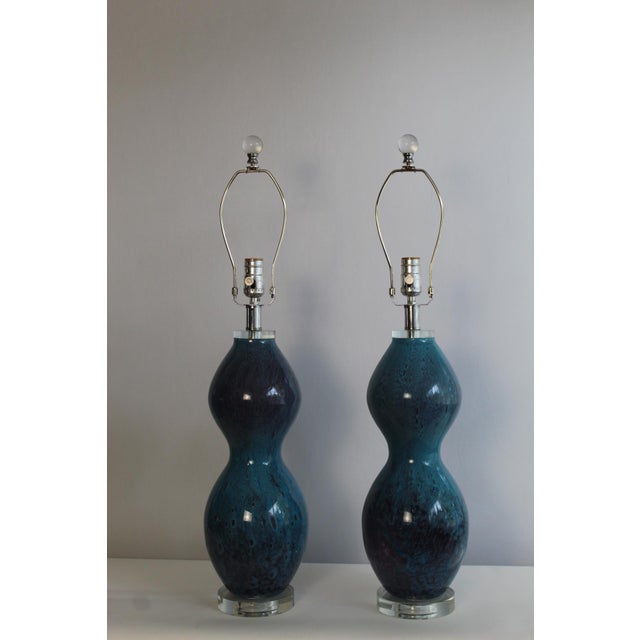 Mid 20th Century Fratelli Style Sculptural Lamps - a Pair For Sale - Image 13 of 13