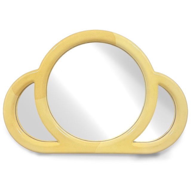 Mid-Century Modern Mid 20th Century Turner Wall Mirror in the Manner of Karl Springer For Sale - Image 3 of 8