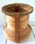 Tan Vintage Coiled Pencil Reed Vase For Sale - Image 8 of 9