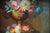 Still Life with Bouquet of Flowers, 20th Century, Oil on Panel For Sale - Image 6 of 18