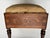 Wood Antique Pinwheel Inlaid Footstool For Sale - Image 7 of 10