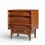 Brown Mid 20th Century Young Manufacturing Mid Century Curved Walnut Nightstands - Pair For Sale - Image 8 of 11