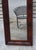 Antique American Empire Flame Mahogany Ogee Wall Mirror 20x30 Wood Backing 1850s For Sale - Image 16 of 18
