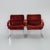 Mid-Century Modern Italian Lounge Chair in Brown Velvet and Cast Chrome, 1980s For Sale - Image 5 of 11